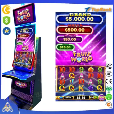 Video-Spielautomat mit hohem Gewinn und gutem Gewinn, vertikales Arcade-Spiel, Fruchtwort