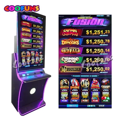 Jackpot-Maschine Multi 5 in 1 Fusion 1 Geschicklichkeitsspiel Glücksspiel Vertikaler Spielautomat zu verkaufen