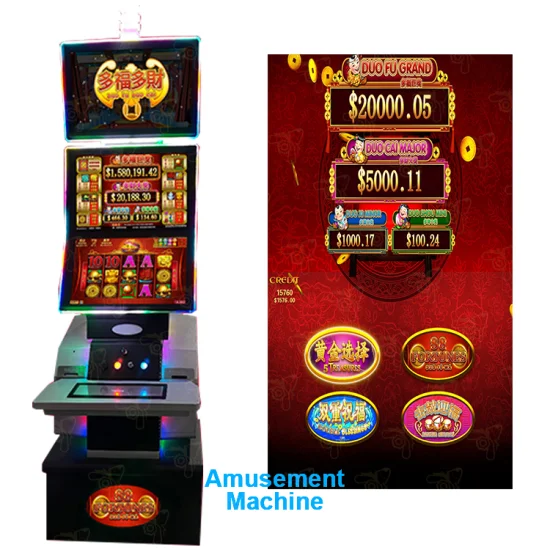 Beliebte Unterhaltung American Casino Free Cabinet China Factory Spielautomat Fu Duo Cai