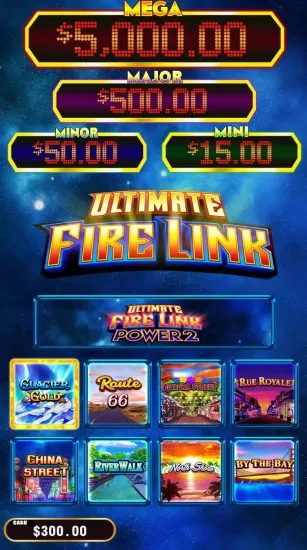 2023 heiß verkauftes, verstellbares Arcade-Spiel Fire Link Power 2-Slot-Schrank
